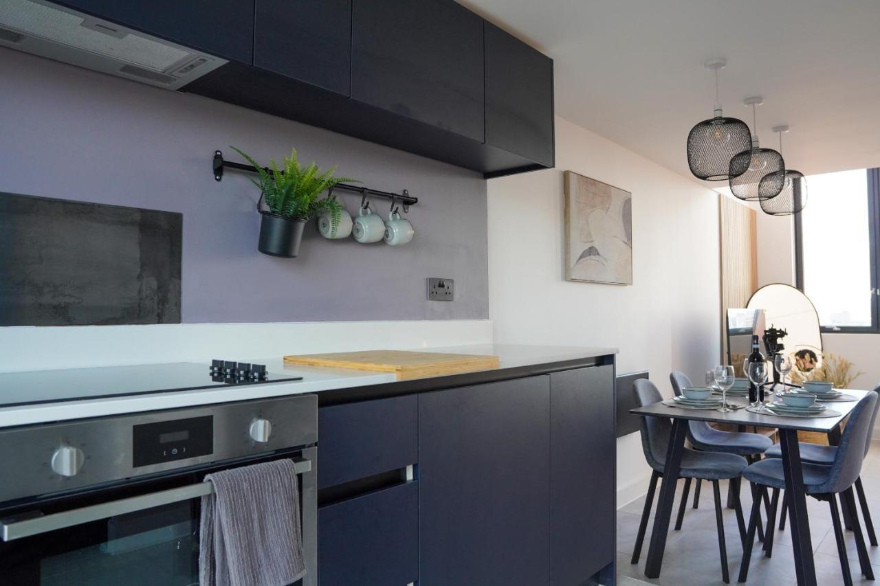 3Br Manchester Penthouse - Sky Garden & City Views Екстер'єр фото